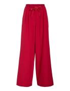 Vicatalina Hw Wide Pants/1 Red Vila