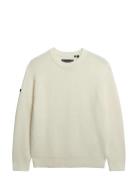 Chunky Raglan Jumper Cream Superdry