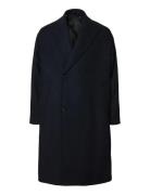 Slhsimon Manteco Coat Navy Selected