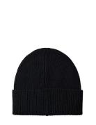 Slhmason Merino Wool Beanie Black Selected