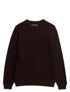 Lw Cotton Texture Jumper Brown Superdry
