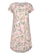 Nightdress Aop Pink Lindex