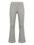 Leggings Flare 2X2 Rib Melange Grey Lindex