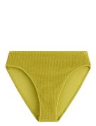Brief Bikini High Hanna Crepe Green Lindex