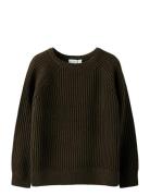 Nkmvolly Ls Knit Brown Name It