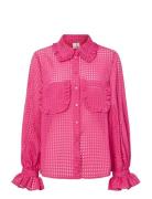 Yasfeline Ls Shirt New S. - D2D Pink YAS