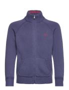 20/2 Cotton-Raglan Fz Ls-Sv-Fuz Blue Ralph Lauren Kids