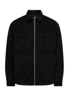 Onsalp 14W Rlx 2Pkt Washd Cord Zip Noos Black ONLY & SONS