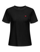 Jdypisa S/S Print Top Jrs Noos Black JDY