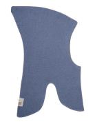 Balaclava Wool Knit Windstop Blue Huttelihut
