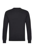 Rib Knitted O-Neck Knit Black Lindbergh