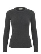 Dagnaiw Melange T-Shirt Ls Grey InWear