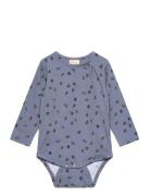 Body L/S Printed Blue Petit Piao