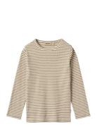 T-Shirt L/S Stig Beige Wheat