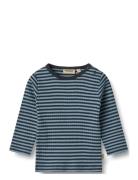 T-Shirt L/S Stig Blue Wheat