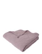 Plaid, Bomuld M/Hør Fryns Purple C'est Bon