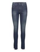 3301 Skinny Slit Wmn Blue G-Star