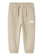 Nmmobie Nreg Sweat Pant Bru Cream Name It