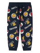 Nmmsilo Pokemon Nreg Sweat Pants Bru Sky Navy Name It