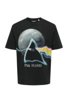 Onspink Floyd Rlx Ss Lic Tee Black ONLY & SONS