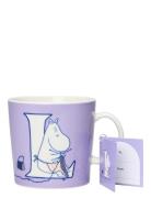 Moomin Mug 04L Abc L Purple Arabia