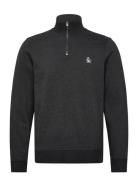 L/S Fleece Quarter Z Grey Original Penguin