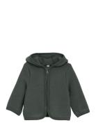Jacket Ears Wool Fleece Green Huttelihut
