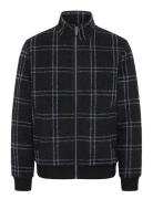 Cfwilke Checked Jacket Black Casual Friday
