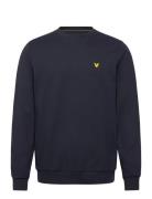 Crew Neck Fly Fleece Navy Lyle & Scott Sport