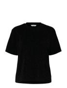 Slfanja Boxy Tee Black Selected