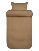 Harmoni St Washed Sateen Bed Set Beige Høie Of Scandinavia