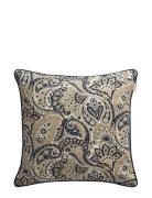 Sateen Paisley Print Cushion Navy GANT