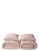 2 X Bedlinen Set - Normal Length Pink The Organic Company
