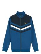 Colour Block Track Jacket Blue Lyle & Scott