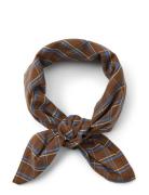 Nico Scarf - Poplin Brown STUDIO FEDER