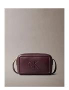 Bold Ck Camera Bag Burgundy Calvin Klein