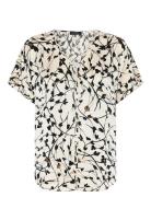 Floretbbphina Blouse White Bruuns Bazaar