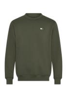 Tjm Reg Badge Crew Ext Green Tommy Jeans