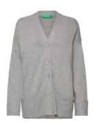 L/S Cardigan Grey United Colors Of Benetton