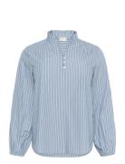 Kcmelina Blouse Blue Kaffe Curve