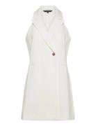 Whisper Halter Blazer Dress White French Connection