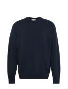 Ls Ez Cotton Crewnk Sweater 12Gg Navy Calvin Klein Jeans