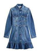 Western Denim Dress Di2057 Blue Tommy Jeans