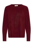 Fqgrsevalin-Pullover Burgundy FREE/QUENT