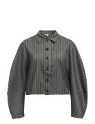 Objenna L/S Lo Barrel Shirt 142 Grey Object