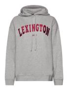 Logo Hoodie Grey Lexington Clothing