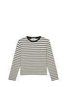 Pablo Maggie Tee Ls White Mads Nørgaard