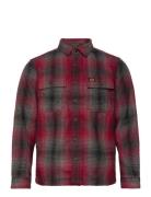 Wool Miller Overshirt Red Superdry