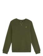 Crew Neck Sweatshirt Khaki Lyle & Scott