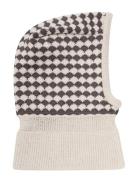 Balaclava Wool Knit Windstop Cream Huttelihut